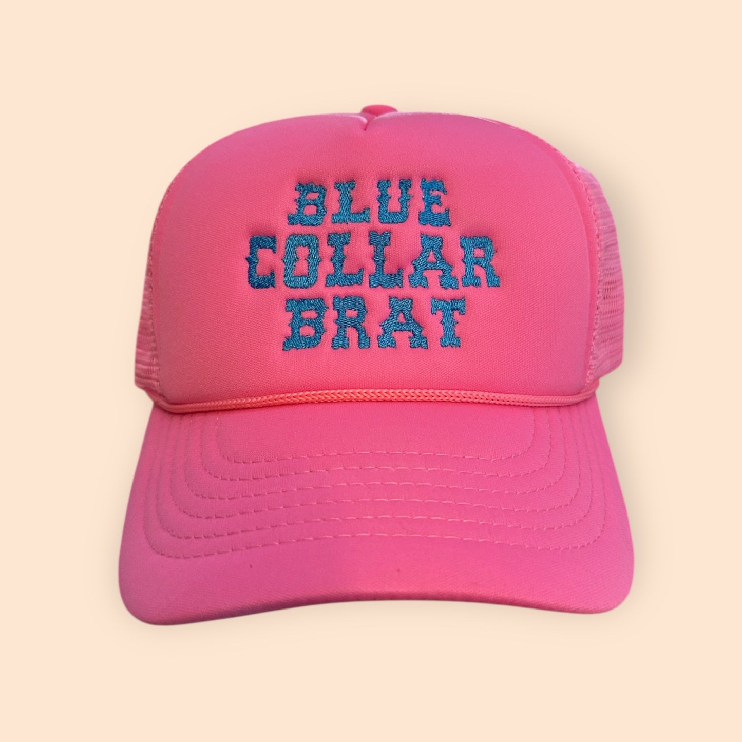 "Blue Collar Brat" Trucker Hat
